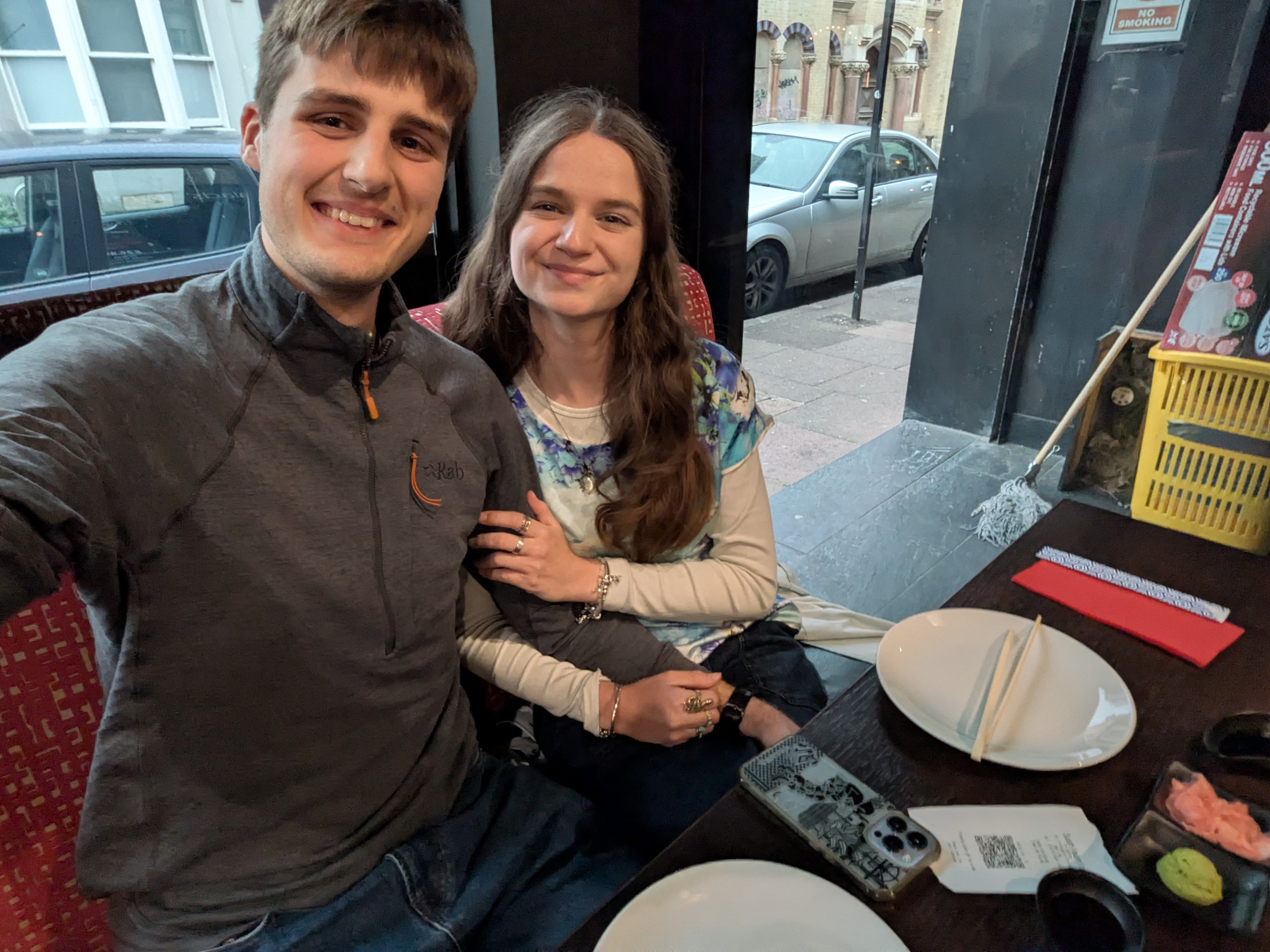 Leo and Grace in Sushi Mania